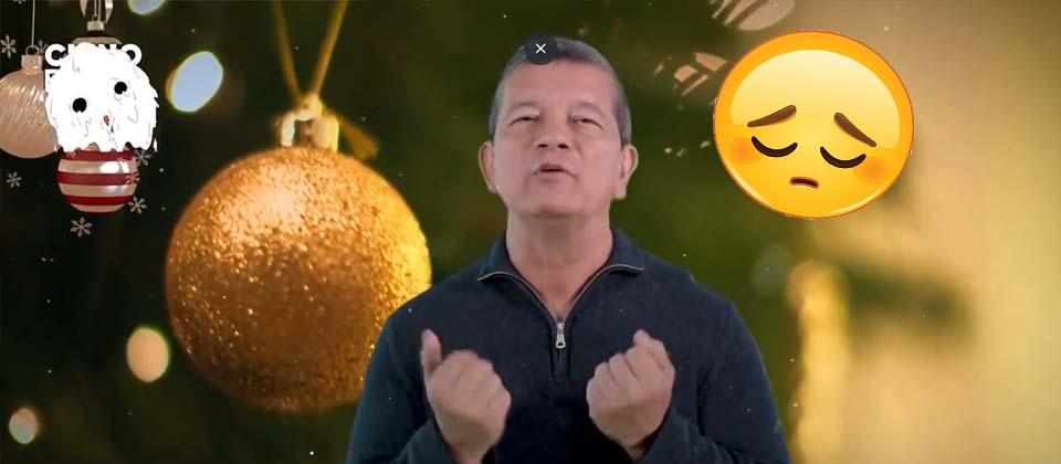 El Chino Flores desea una feliz Navidad con su familia, aunque no salen en el video