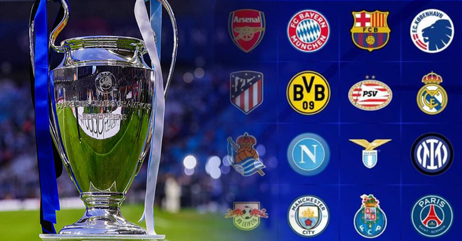 Estos son los 16 clasificados a octavos de final de la Champions League