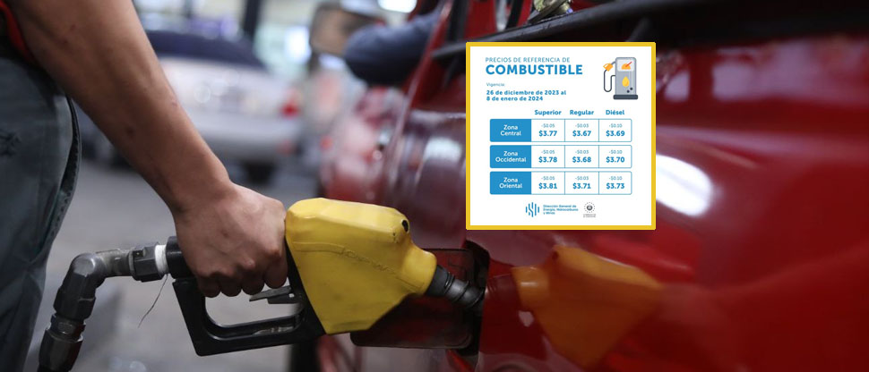 Anuncian la sexta disminución consecutiva en los precios de los combustibles