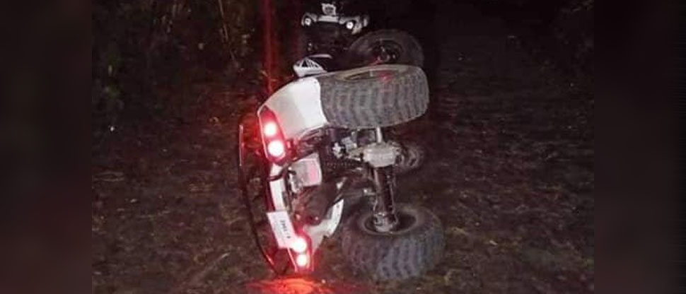 Joven pierde la vida al accidentarse en cuatrimoto en Usuluán    