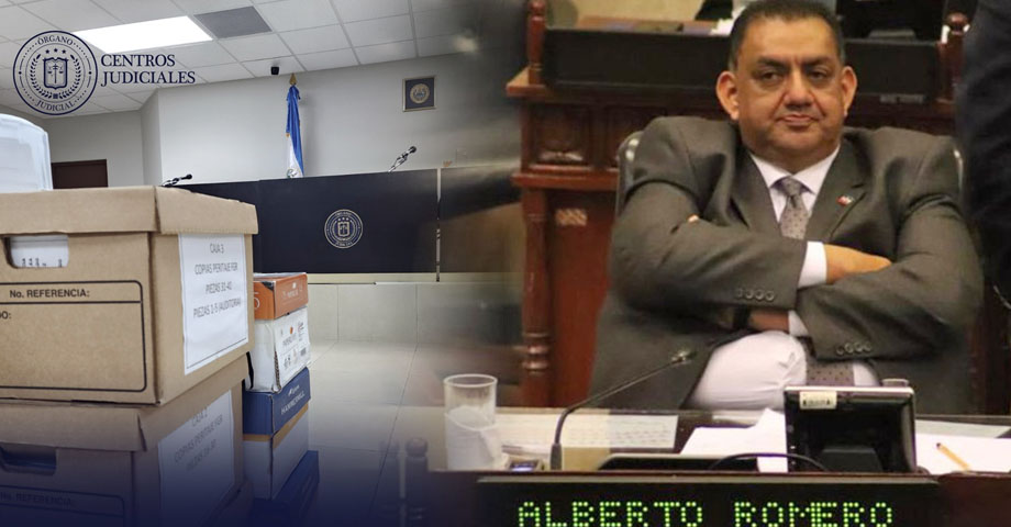 Nombran peritos para el proceso penal contra del exdiputado Alberto Romero