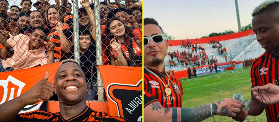 El Ricky cumple su promesa y no paga $100 sino $500 a jugador del Águila
