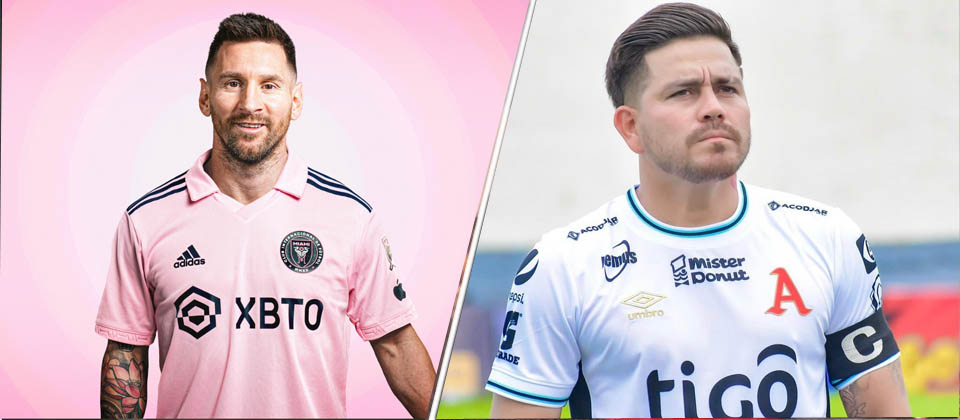 Periodista salvadoreño desea ver el duelo Fito Zelaya vs Leo Messi