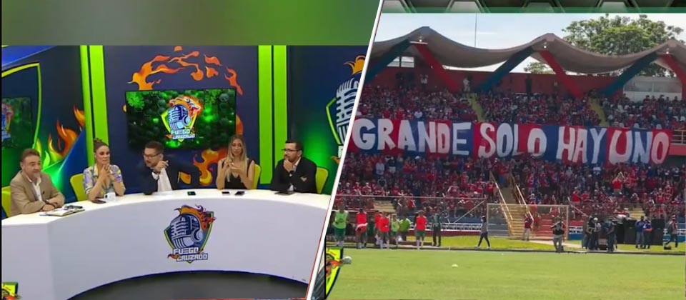 Presentadores deportivos critican a afición del FAS al decir: «Grande solo hay uno»