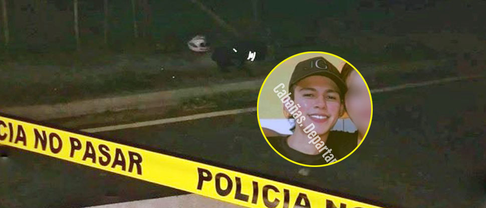 Él era Enrique, joven motocilcista que falleció tras chocar contra un poste en Usulután