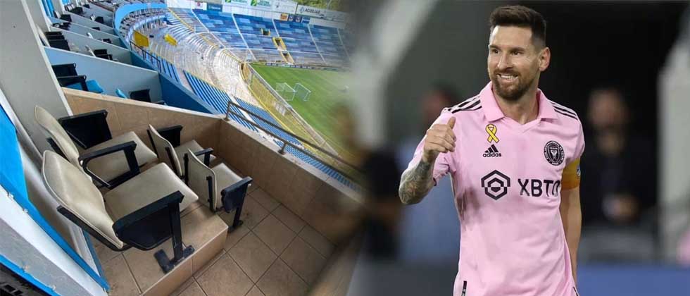 Hasta 10 mil dólares por un palco para ver a Messi en el Cuscatlán