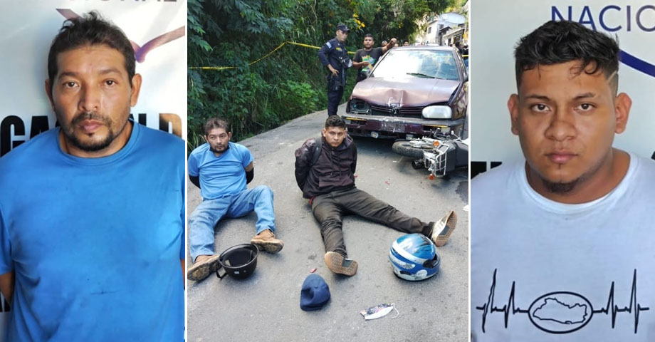 Reacción inmediata: Capturan a sujetos que minutos antes cometieron un asalto en Santo Tomás