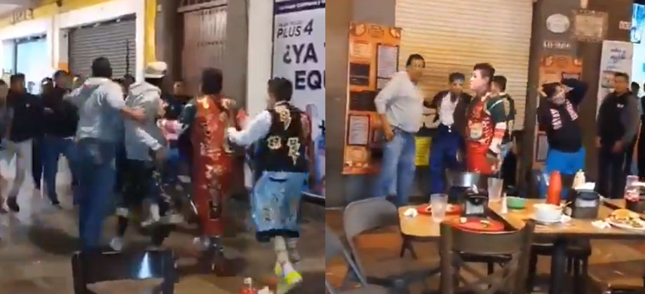 Payasos protagonizan fuerte pelea en México