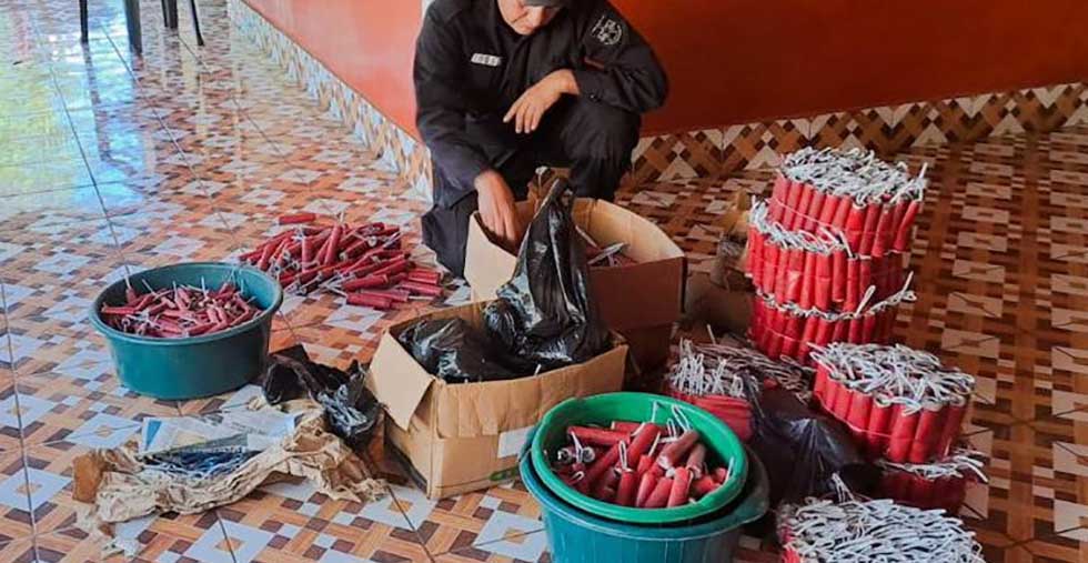 Decomisan más de 4,500 productos pirotécnicos en Cabañas