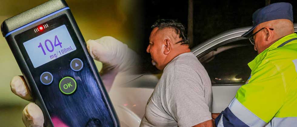 Sacan de circulación a cinco conductores peligrosos durante la noche de sábado