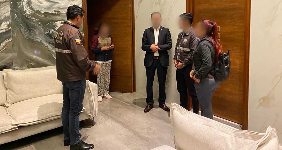 Capturan al presidente del Poder Judicial en Ecuador tras megaoperativo contra la corrupción y el narcotráfico