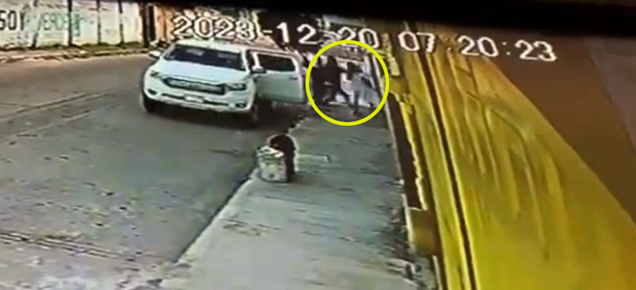 Graban secuestro de anciana a fuera de su tienda en México