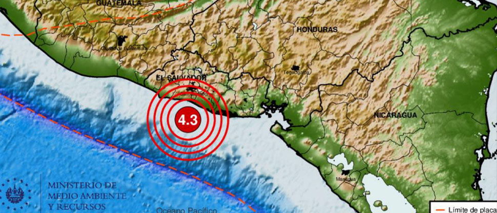 Registran sismo de 4.2 en costas de La Libertad