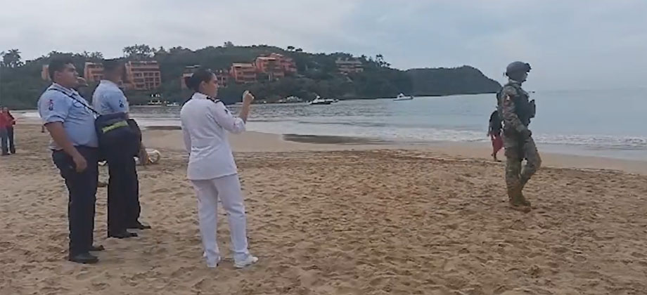 Hombre pierde la vida al ser atacado por tiburón en playa de México