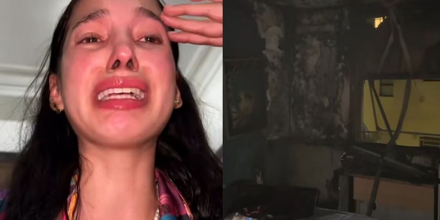 Incendio consume Airbnb donde se encontraba Ary Tenorio, novia de Luisito Comunica