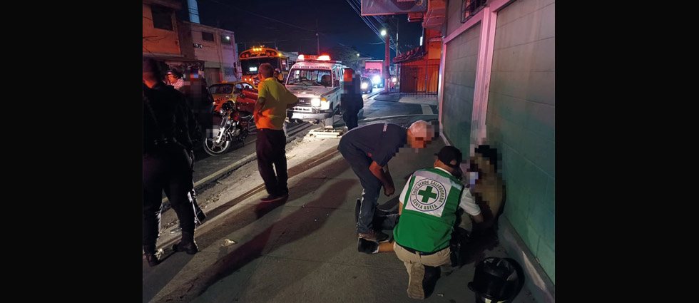 Dos lesionados tras accidente en San Jacinto