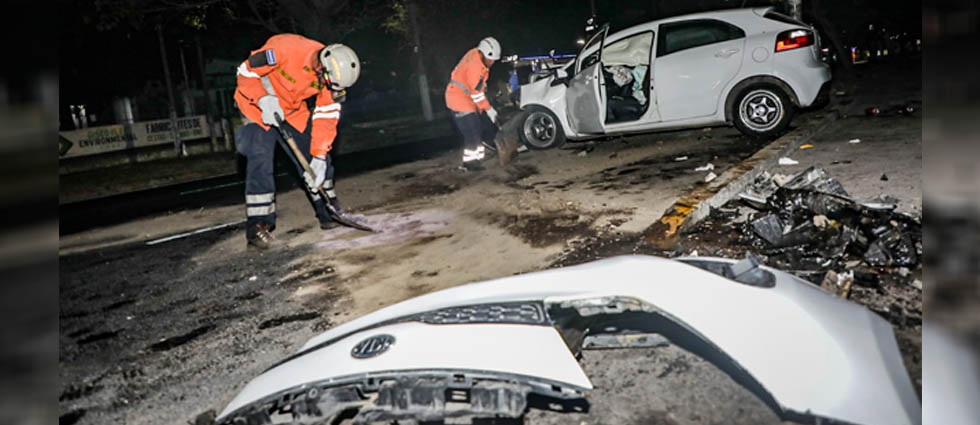 Accidente deja un lesionado en Soyapango