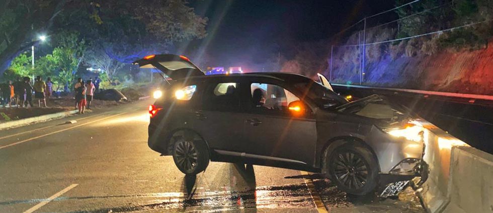 Reportan varios lesionados tras accidente en La Paz