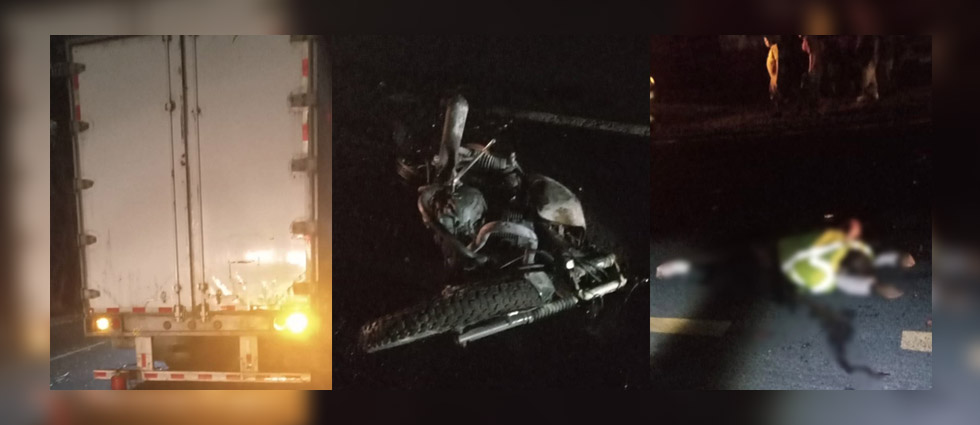 Fuerte accidente cobra la vida de un hombre en Cuscatlán