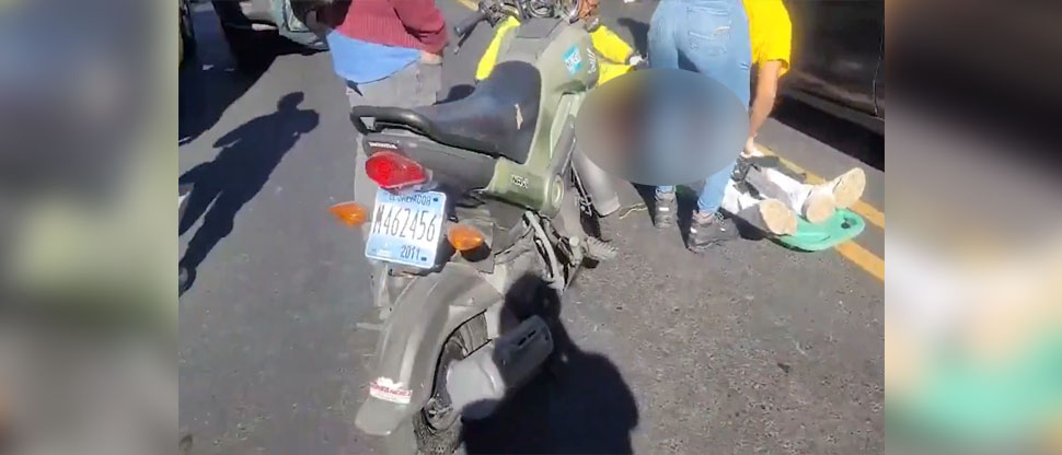 Atropellan a hombre de la tercera edad en la alameda Manuel Enrique Araujo