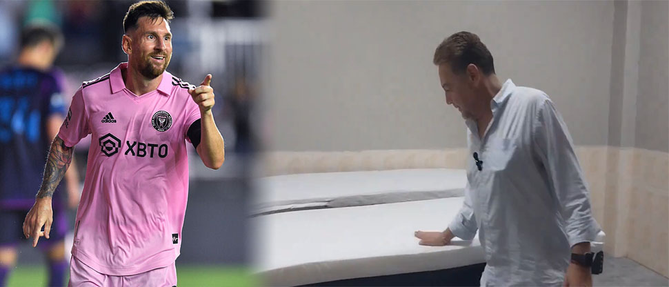 Así quedó el renovado camerino del estadio Cuscatlán para recibir a The Best, Lio Messi