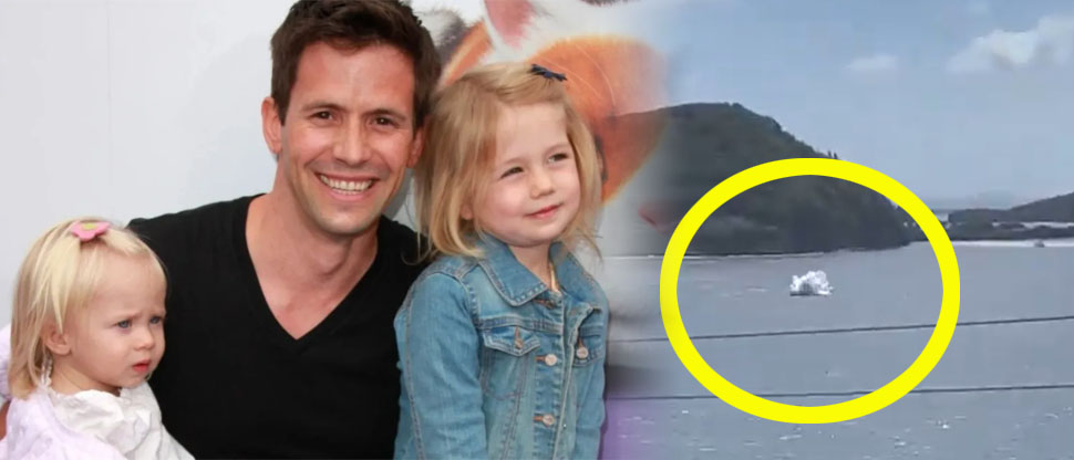 Captan el instante cuando se estrella el avión donde viajaba actor Christian Oliver y sus hijas