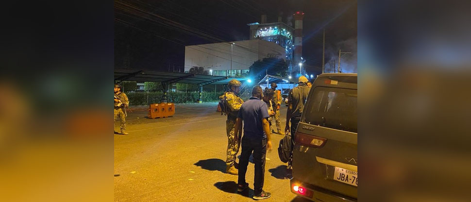 Delincuencia le declara la guerra al presidente de Ecuador y provoca noche de terror