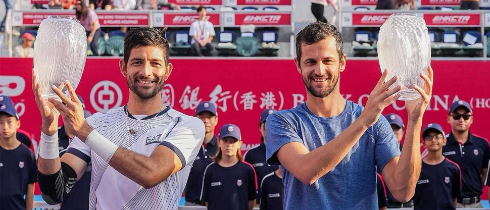 Tenista salvadoreño gana el Hong Kong Open, su primer título internacional de 2024