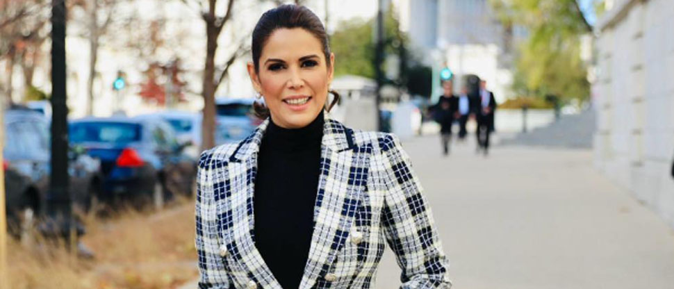 Embajadora Milena Mayorga anuncia que hoy concluyó su tratamiento contra el cáncer