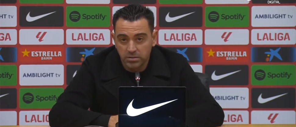 Xavi dice que “la sensación de entrenar al Barça es desagradable, es cruel”