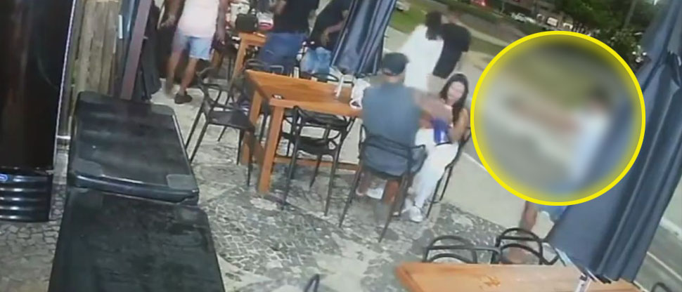 Sicario arrebata la vida a hombre mientas comía con su pareja en plena calle de Brasil
