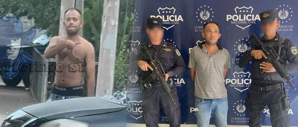 Tras denuncia ciudadana, capturan a sujeto que aparece en redes sociales «rifando» la pandilla