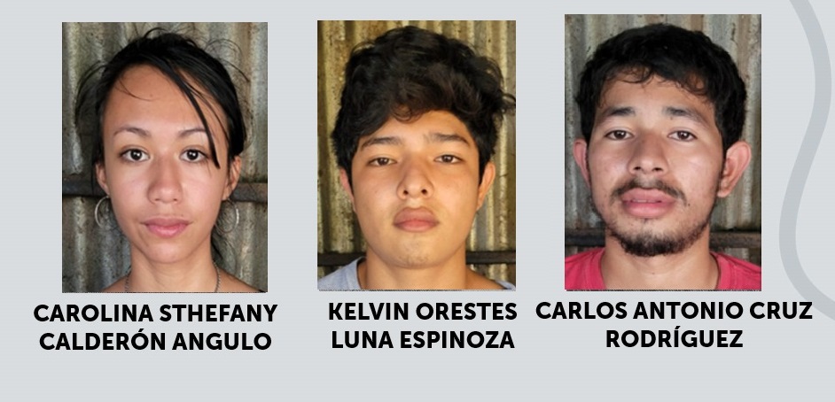 Capturan a tres jóvenes acusados de quitarle la vida a una persona mientras departían: Cortaron su cuerpo para ocultarlo