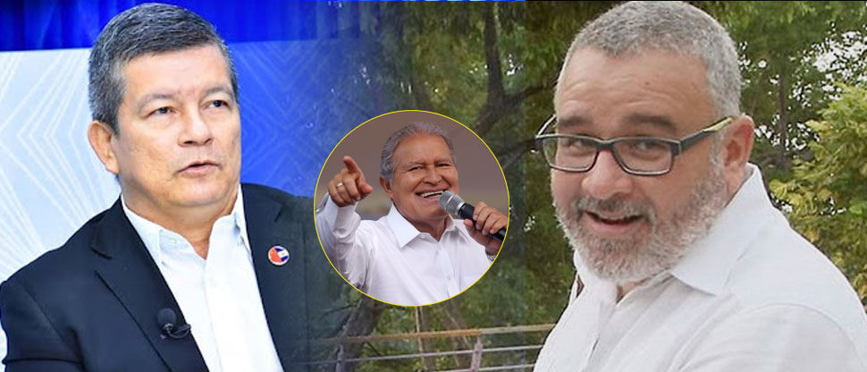 Chino Flores dice que prófugos Mauricio Funes y Sánchez Cerén deben entregar cuentas