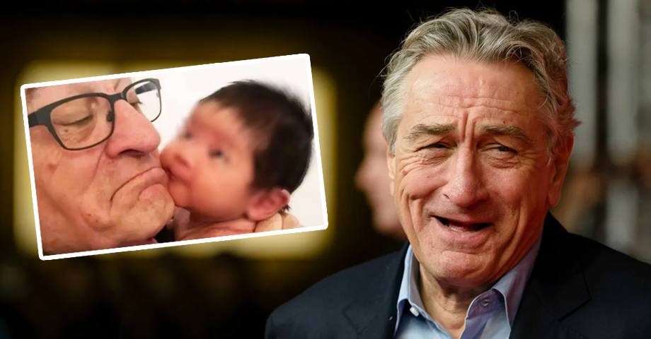 A sus 80 años, Robert De Niro presume a su hija, la pequeña Gia Virginia