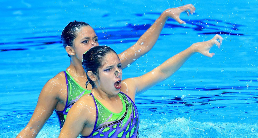 Natación artística salvadoreña debutará en el Mundial de Doha