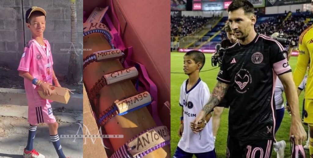 «Los sueños se cumplen»: Levi Sandoval conoció a su ídolo, Lionel Messi