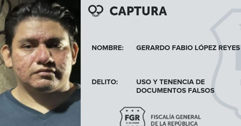 Meten preso a sujeto que falsificó incapacidad del ISSS para no ir a trabajar