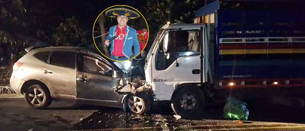Artista de música ranchera fallece tras fuerte accidente de Morazán