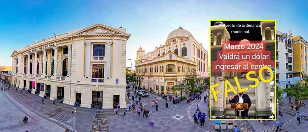 Circula video con información falsa del centro histórico