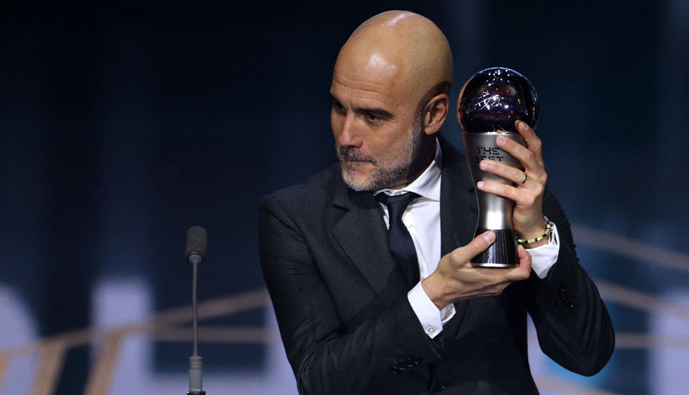 Guardiola gana su primer FIFA ‘The Best’ a mejor entrenador