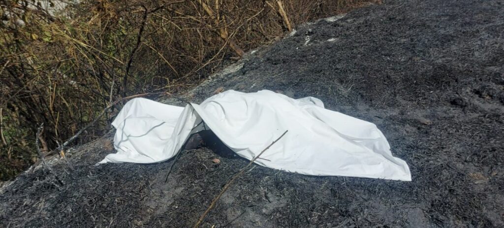 Adulto mayor pierde la vida al intentar sofocar solo un incendio forestal en Alta Verapaz, Guatemala