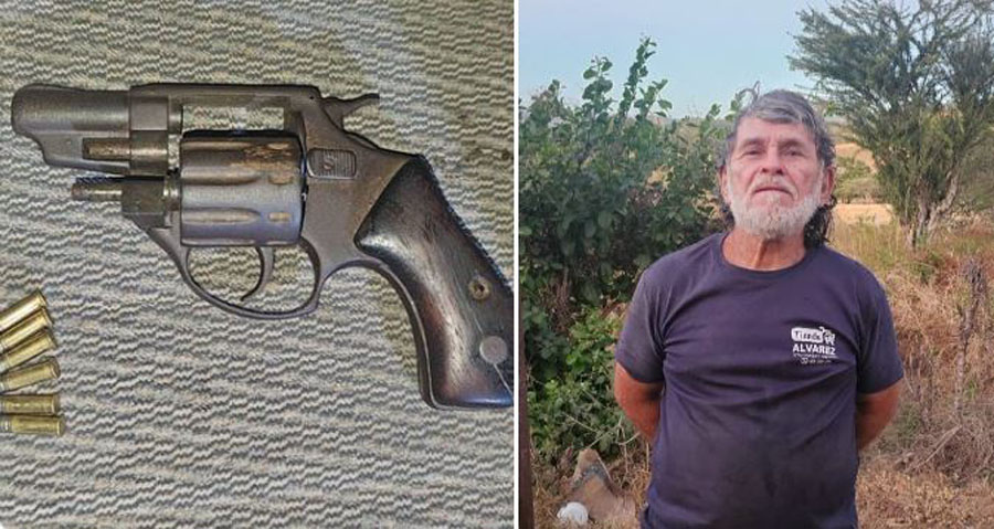 Capturan a sujeto que portaba un arma sin la documentación