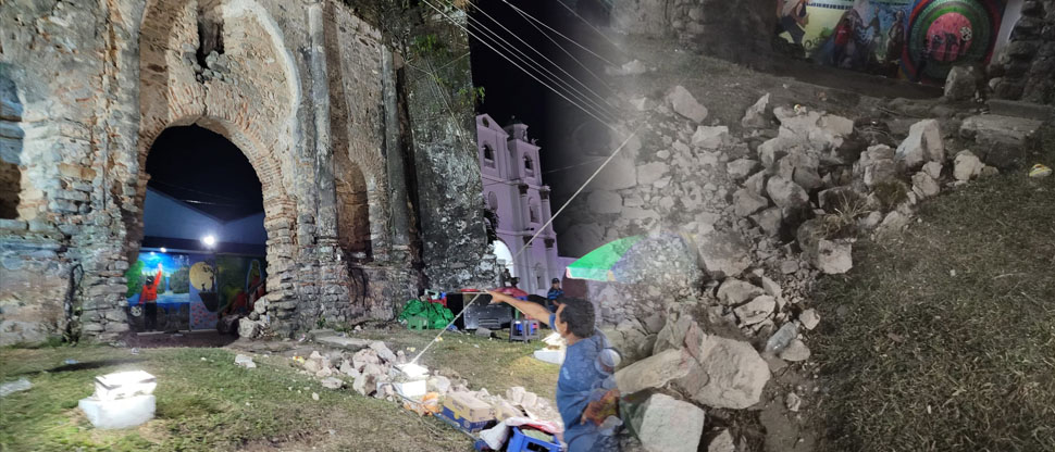 Reportan daños en histórica iglesia de Guatemala tras sismo de 6.1 sentido también en El Salvador