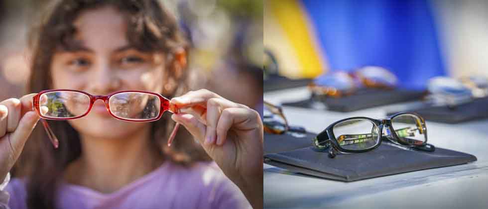 Entregan lentes oftálmicos a 131 niños de San Salvador