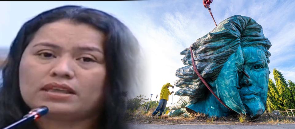 Marleni Funes asegura que el monumento de la «reconciliación» beneficiaba a los salvadoreños
