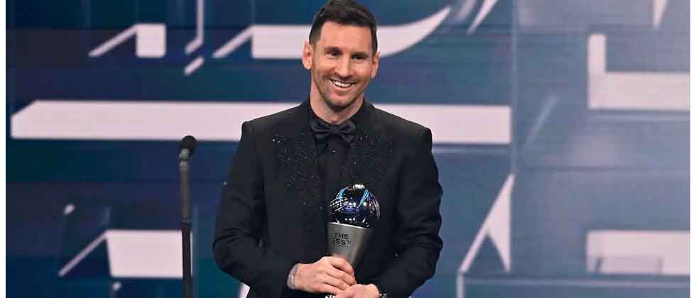 Messi gana el premio The Best al mejor jugador del año 2023