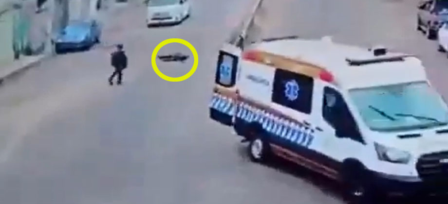 Paciente sale volando de ambulancia cuando era trasladado al hospital en México