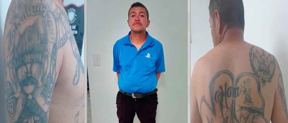 Policía captura a otro homeboy que intentó escapar de la justicia