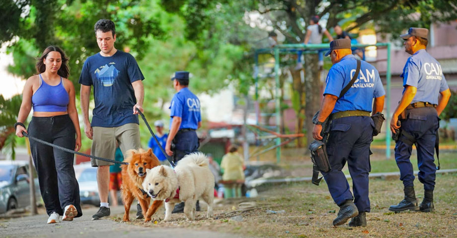 Alcaldía de San Salvador ejecuta «Plan Parques Seguros» en la capital